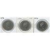Image 2 : 1974, 1975, 1976 CANADIAN SILVER DOLLARS