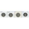 Image 1 : 1973, 1974, 1975, 1988 CANADIAN 50 CENT PIECES