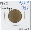 Image 1 : 1942 TOMBAC CANADIAN FIVE CENT PIECE