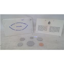 1972 CANADIAN MINT SET