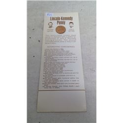 1973 LINCOLN KENNEDY PENNY