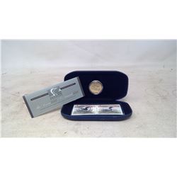 2000 CANADIAN THE LOON STAMP & COIN