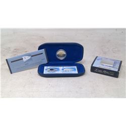 2000 CANADIAN POLAR BEAR STAMP & COIN