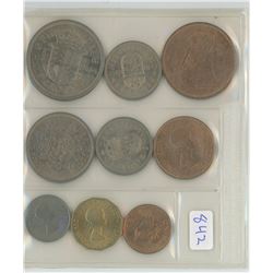 1953 COINS OF GREAT BRITAIN SET