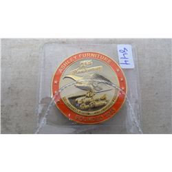 ASHLEY FURNITURE 75TH ANNIVERSARY CHALLENGE COIN