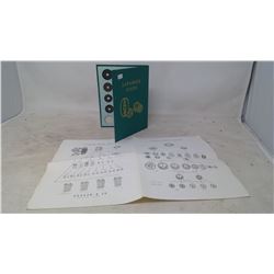 1601-1870 JAPANESE COIN SET IN BOOK