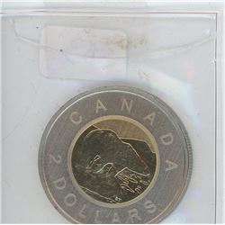 2010 CANADIAN 2 DOLLAR COIN