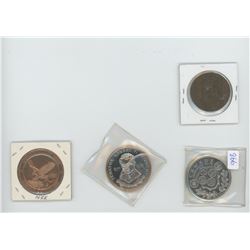 LOT OF 4 COINS