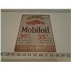 Image 1 : MOBILOIL TIN SIGN (REPRO)