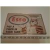 Image 1 : ESSO TIN SIGN EMBOSSED (REPRO)