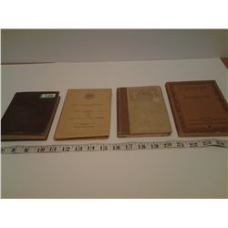 4 SHAKESPEARE BOOKS