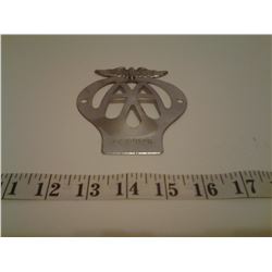 VINTAGE AUTOMOBILE GRILL BADGE