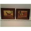 Image 1 : TWO FRAMED PICTURES -VINTAGE HUNTING DOGS