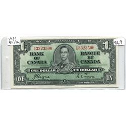 BC-21D 1937 $1.00 COYNE-TOWERS EF/AV