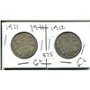Image 1 : 1911, 1912 GEORGE V 50 CENT - CANADIAN