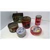 Image 1 : 6 Assorted Tins