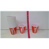 Image 4 : Coca-Cola Items (Tin Can, Plastic Cups, Glass Bottles x2)