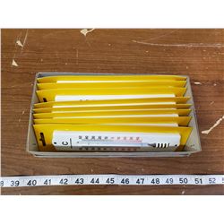 EIGHT BNIB 8" THERMOMETERS
