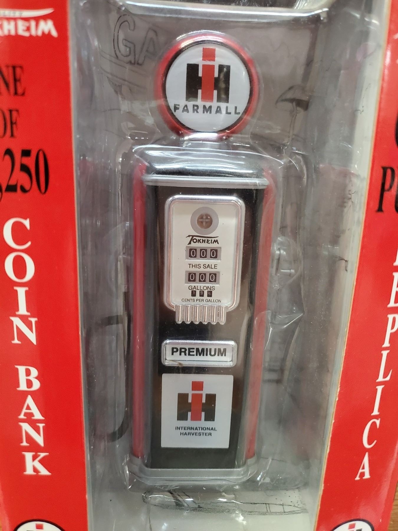 NIB LIMITED EDITION TOKHEIM IH GAS PUMP (1 OF 1250 MADE)