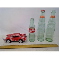 Coke Car and Bottles
