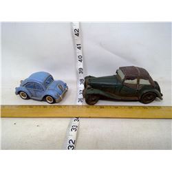 2 Resin Cars