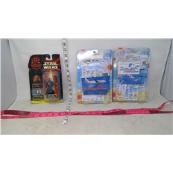 2 Model Planes and Star Wars Darth Maul