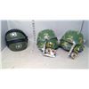 Image 1 : Six Child's Toy Army Helmets