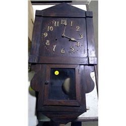 DEN NO. 3 WALL CLOCK W/ KEY + PENDULUM