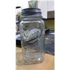 Image 1 : DREY SWUARE MASON JAR W/ PORCELAIN LID
