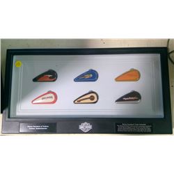 HARLEY DAVIDSON GAS TANK DISPLAY (FRAMED)