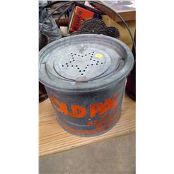 OLD PAL MINNOW BUCKET