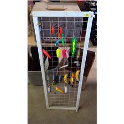 1970'S NOS FISHING LURES WITH ORIGINAL PRICE TAGS STILL ON