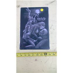 TIN SIGN - REPRODUCTION