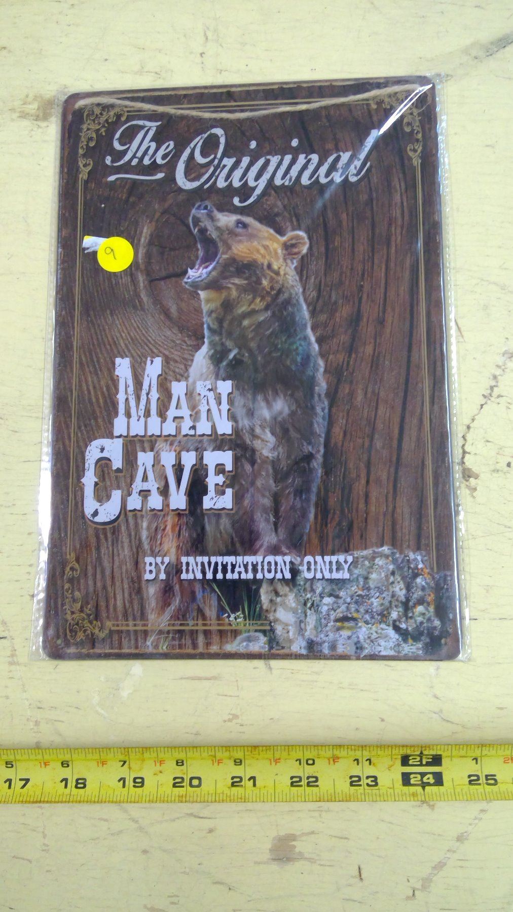 TIN SIGN - REPRODUCTION