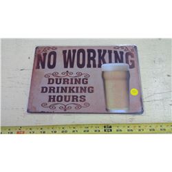 TIN SIGN - REPRODUCTION