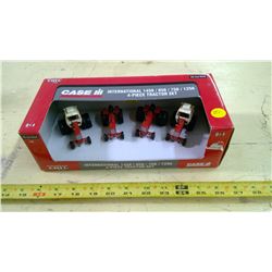 ERTL 1/64 SCALE CASE 4 PIECE TRACTOR DIE CAST SET