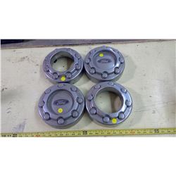 SET OF 4 FORD 3/4 TON CENTER CAPS