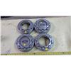 Image 1 : SET OF 4 FORD 3/4 TON CENTER CAPS