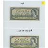 Image 1 : TWO 1954 BANK OF CANADA TWENTY DOLLAR BILLS