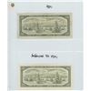 Image 2 : TWO 1954 BANK OF CANADA TWENTY DOLLAR BILLS