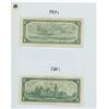 Image 2 : 1954 & 1967 BANK OF CANADA ONE DOLLAR BILLS