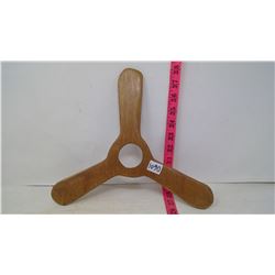 Ambidextrous, Reversible Boomerang