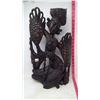 Image 1 : Ebony Woodcarving of Dancing Bride from Bali