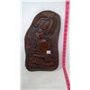 Image 1 : Black Mahoganey Mayan Priest Woodcarving