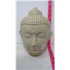 Image 1 : Celadon Jade, Green Ceramic Buddha Head