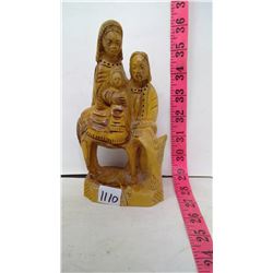 Olive Wood Carving from Israel - Jesus, Mary, Joseph