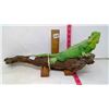 Image 1 : Iguana on Natural Wood Branch