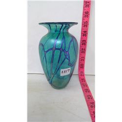 Art Deco Style Art Glass Vase by Robert Held