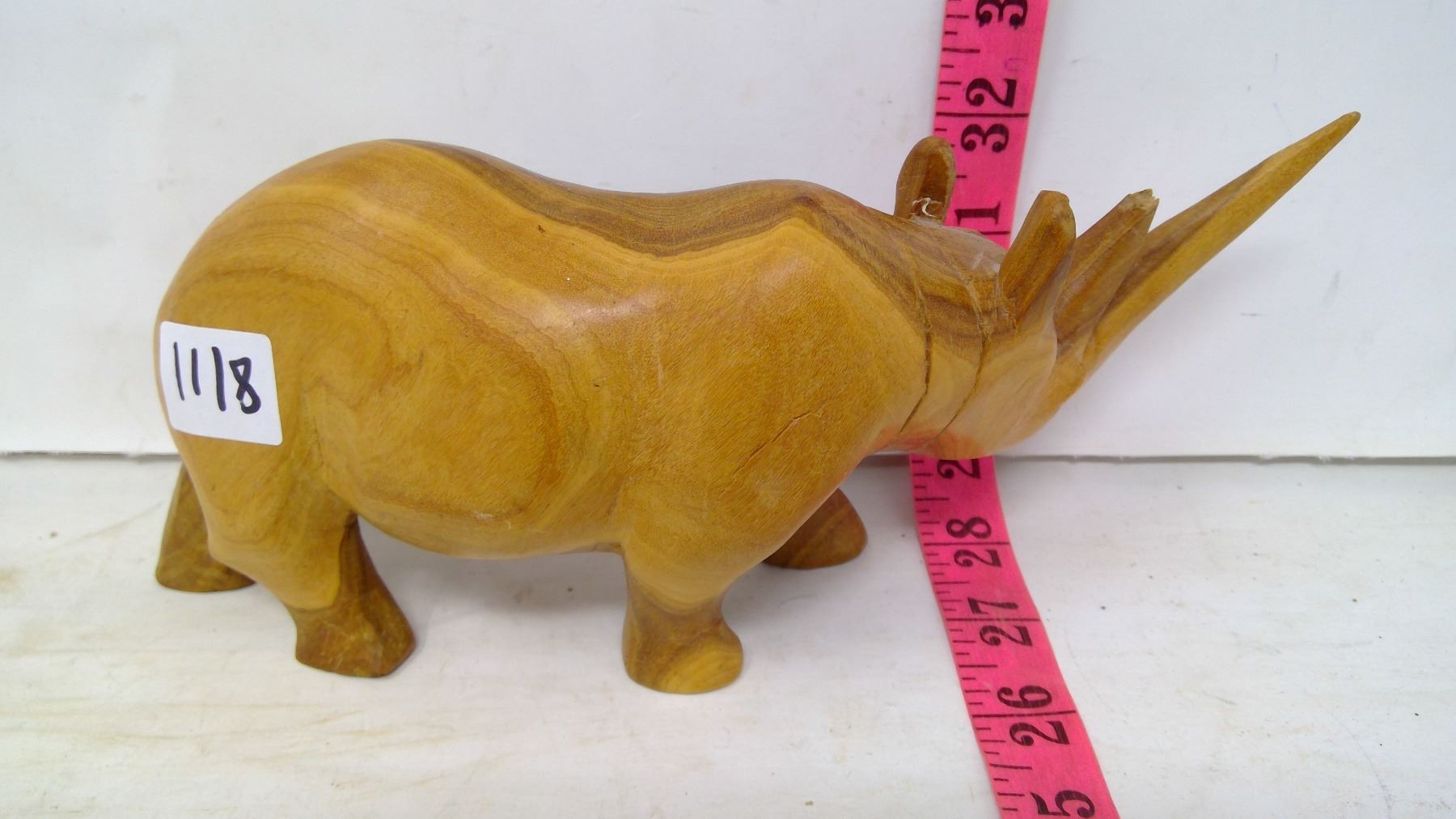 Rhino Wood Carving From Kenya Schmalz Auctions