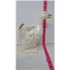 Image 2 : Heirloom 1906 Porcelain Goose Pitcher - Belgium